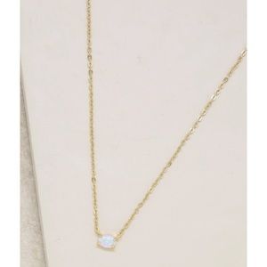 Opal & 18kt Gold Plated Necklace